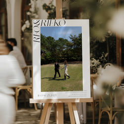 【前撮り/お好きなお写真で】結婚式｜ウェディング｜ウェルカムボード｜フォトボード 6枚目の画像