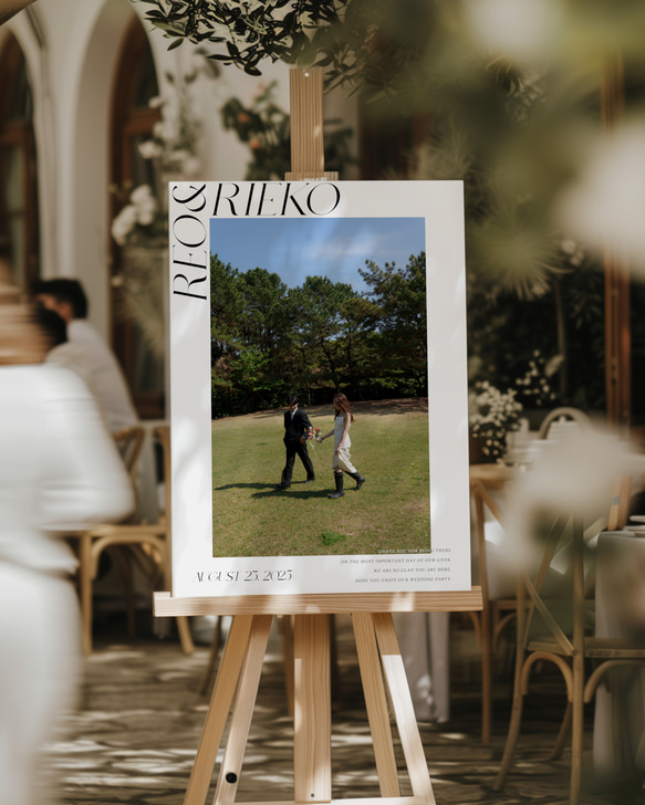 【前撮り/お好きなお写真で】結婚式｜ウェディング｜ウェルカムボード｜フォトボード 6枚目の画像