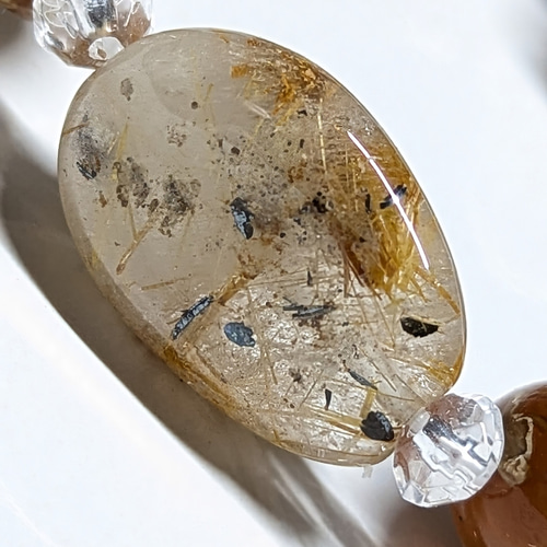 ヘマタイト&クリアクォーツ