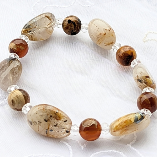 ヘマタイト&クリアクォーツ