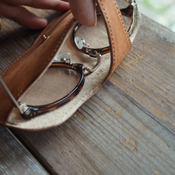 ［tasso] glasses jaket / メガネジャケット/眼鏡ケース 3枚目の画像