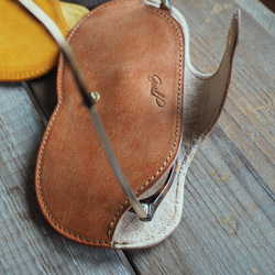 ［tasso] glasses jaket / メガネジャケット/眼鏡ケース 2枚目の画像