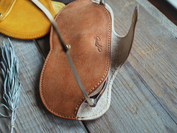 ［tasso] glasses jaket / メガネジャケット/眼鏡ケース 2枚目の画像