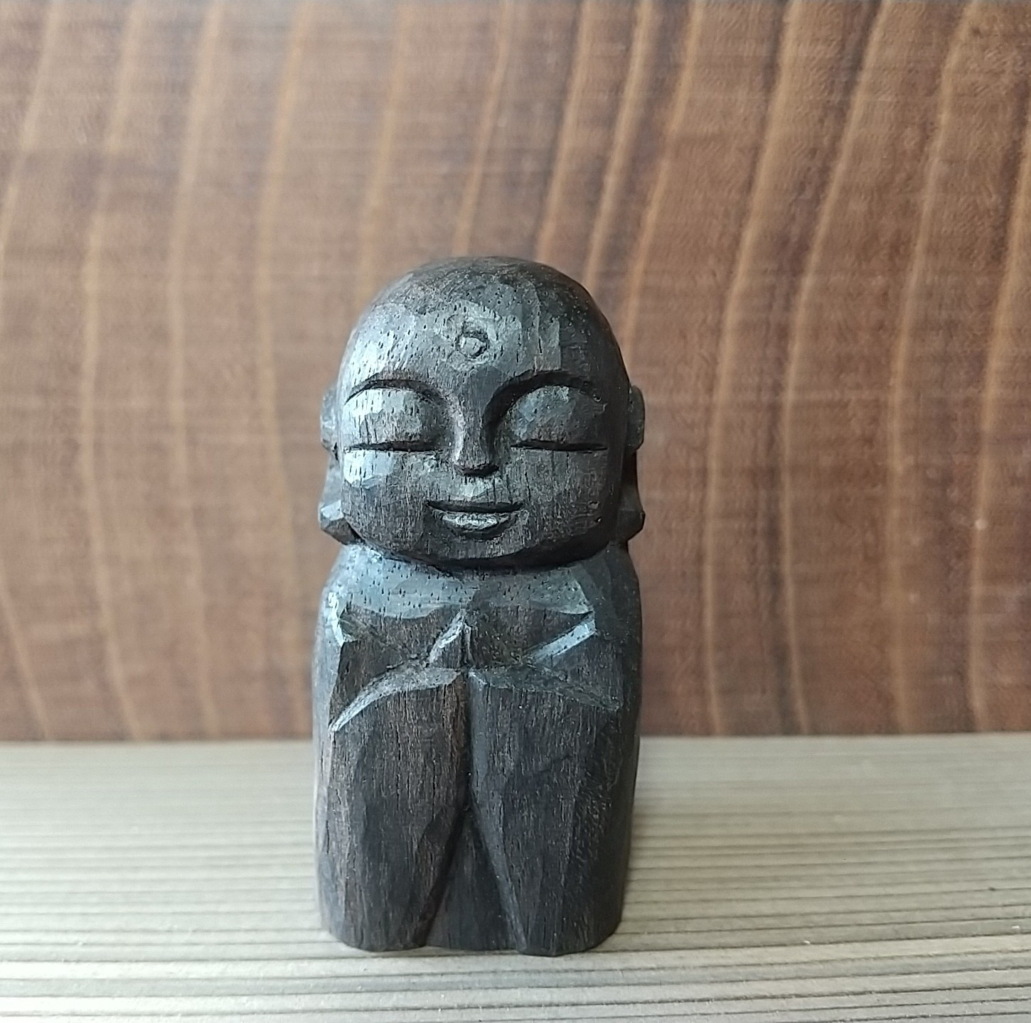 黒柿のお地蔵様 彫刻 和有 通販 19129832｜Creema(クリーマ