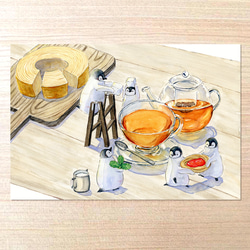 選べるポストカードセット（54.ハシビロコウとジェットコースター