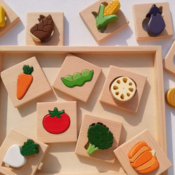 木製お野菜パズル 5枚目の画像