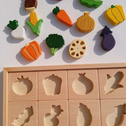 木製お野菜パズル 8枚目の画像