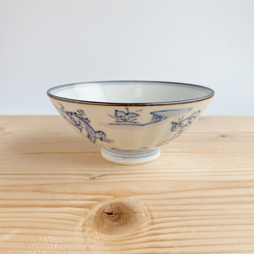 未使用保管✨京焼 清水焼 壹楽 ブルー 紅葉 組飯茶碗 箱入✨秋 山本壹楽 壱楽 未使用保管✨京焼 清水焼 壹楽 ブルー 紅葉 組飯茶碗 箱入