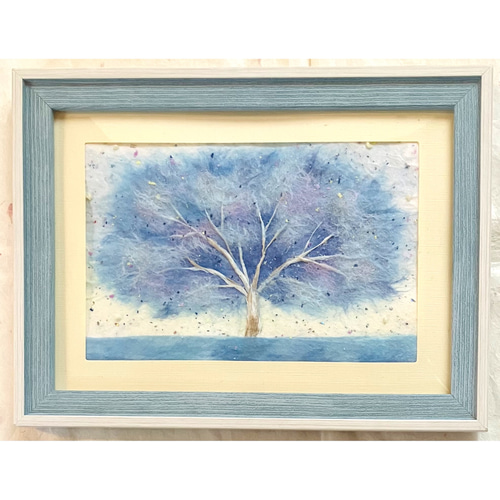 絵画　小原和紙　【野菊】 小原古邨 / 菊花に流水 | 壁紙ギャラリー KAGIROHI