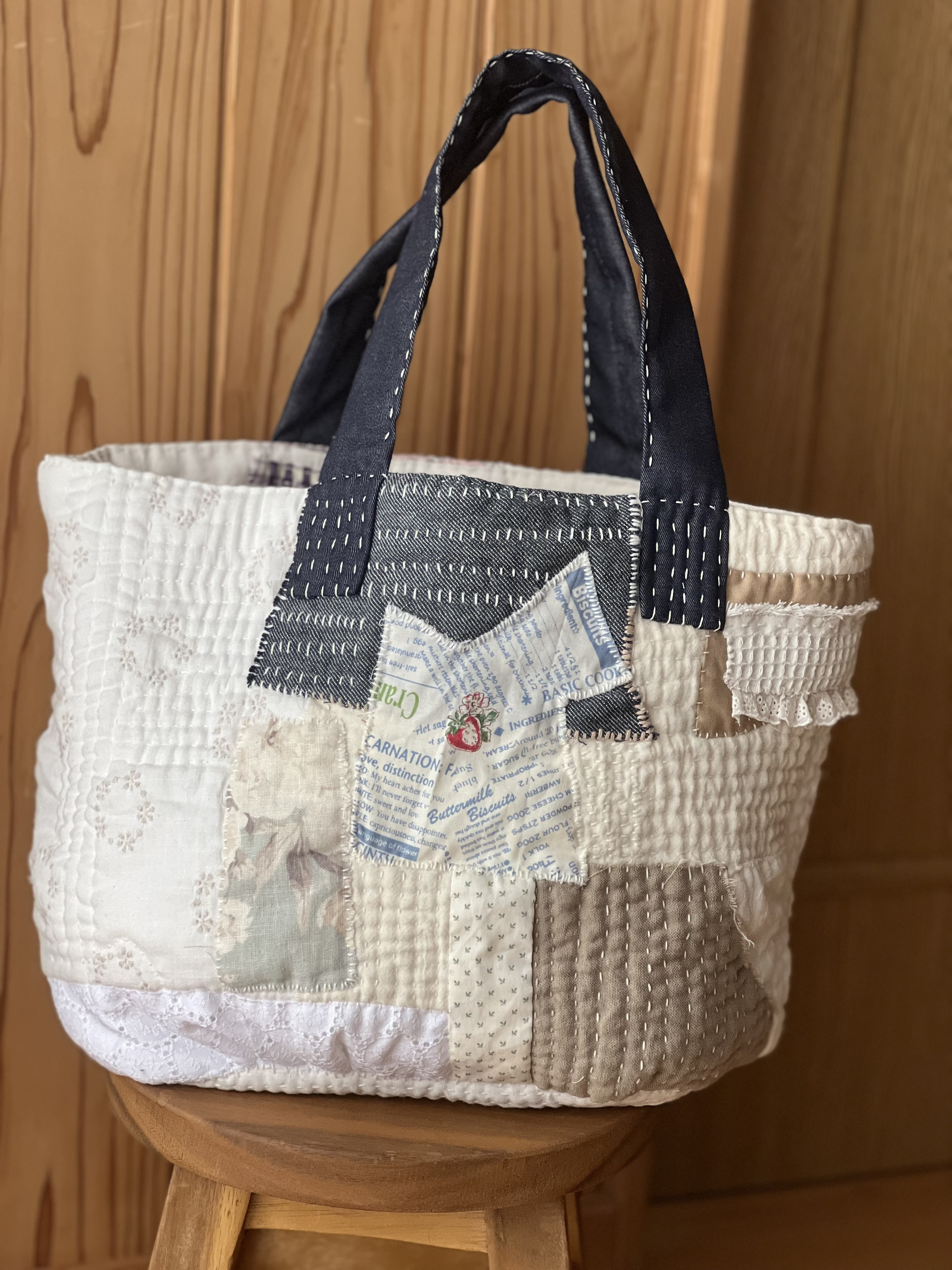 ぽれぽれふかふかバック　ナチュラル