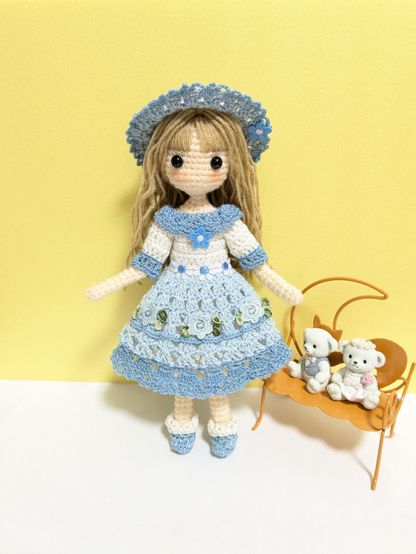 ✿rei 着せ替えあみぐるみ女の子４体 ✿rei様専用 着せ替えあみぐるみ女の子4体