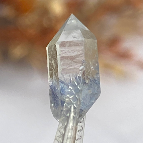 デュモルチェライト 原石 01 ダブルターミネイティッド 天然石 天然色