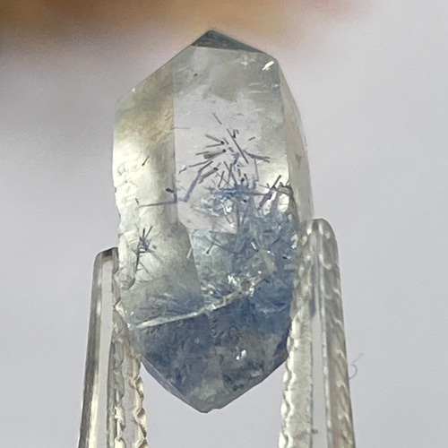 デュモルチェライト 原石 01 ダブルターミネイティッド 天然石 天然色