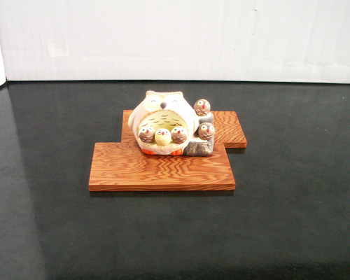 ○屋久杉 無垢 2枚セット 木目の美しい敷板 一輪挿し 花台 茶托 お菓子