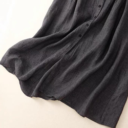 唯一無二 着物ドレス 柔らかい 演奏会 和太鼓 衣装 着物リメイク ゆったりワンピース 着物衣装 和柄ワンピース 浴衣ワ 3枚目の画像