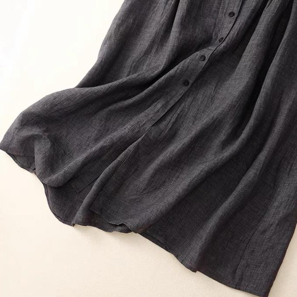 唯一無二 着物ドレス 柔らかい 演奏会 和太鼓 衣装 着物リメイク ゆったりワンピース 着物衣装 和柄ワンピース 浴衣ワ 3枚目の画像