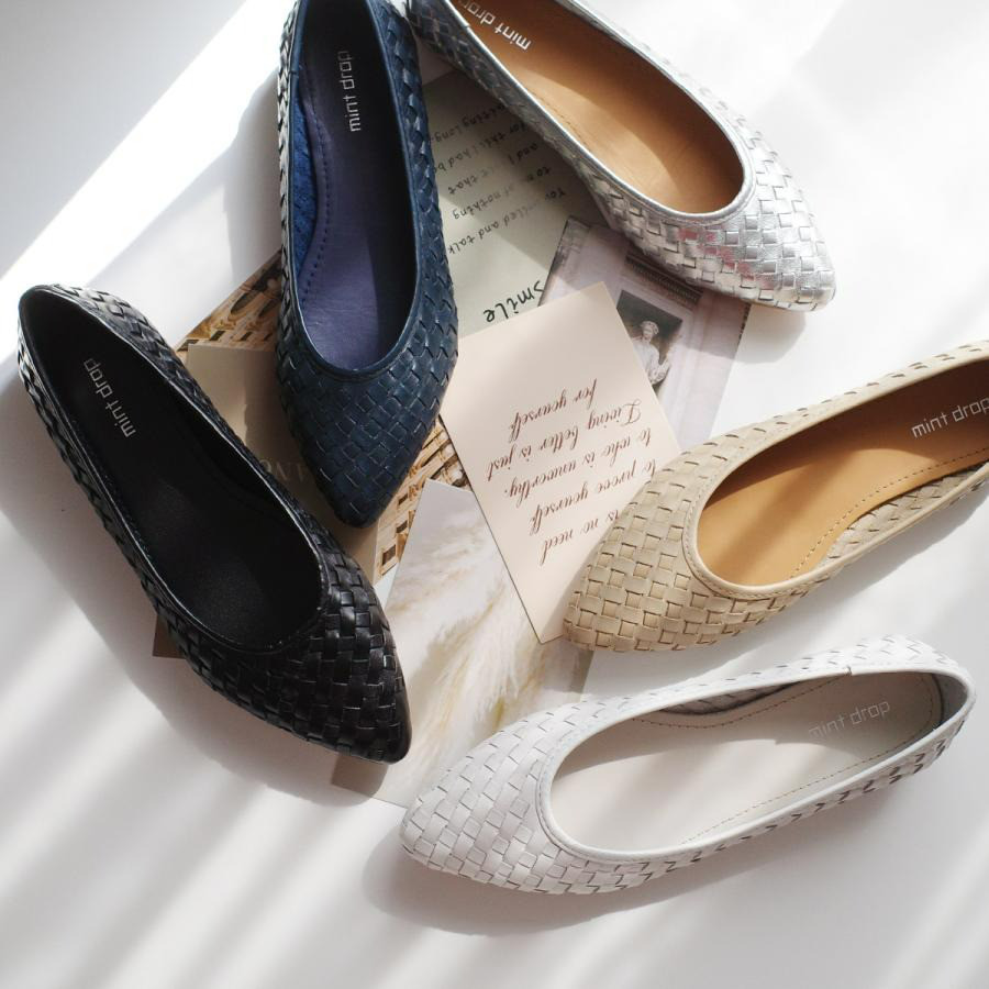 ヨーロッパテイストの質の良い本革製カジュアルパンプス / PO-CR24