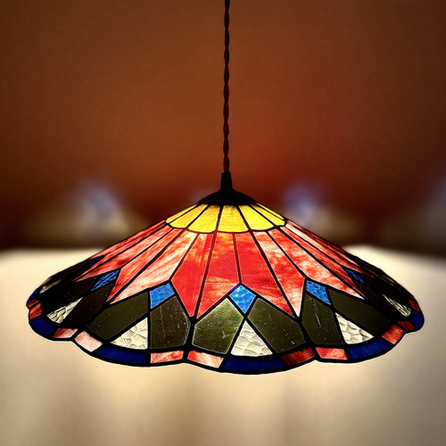 ステンドグラス　ペンダントライト ペンダントライト ステンドグラス【Dot】【照明のライティング