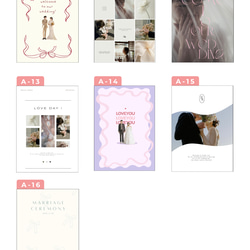 【操作資料付】　90種類から表紙も中身も選べる✿プロフィールブック　【即日納品可】 4枚目の画像