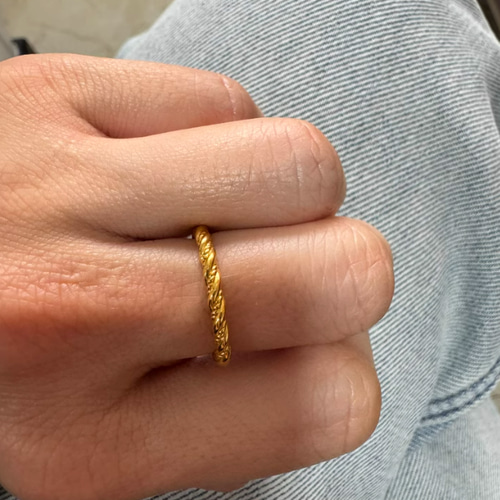希少✨️美品♥T&Co. 750ゴールド ツイストリング 楽天市場】ティファニー ツイスト 750 リング・指輪 K18イエロー