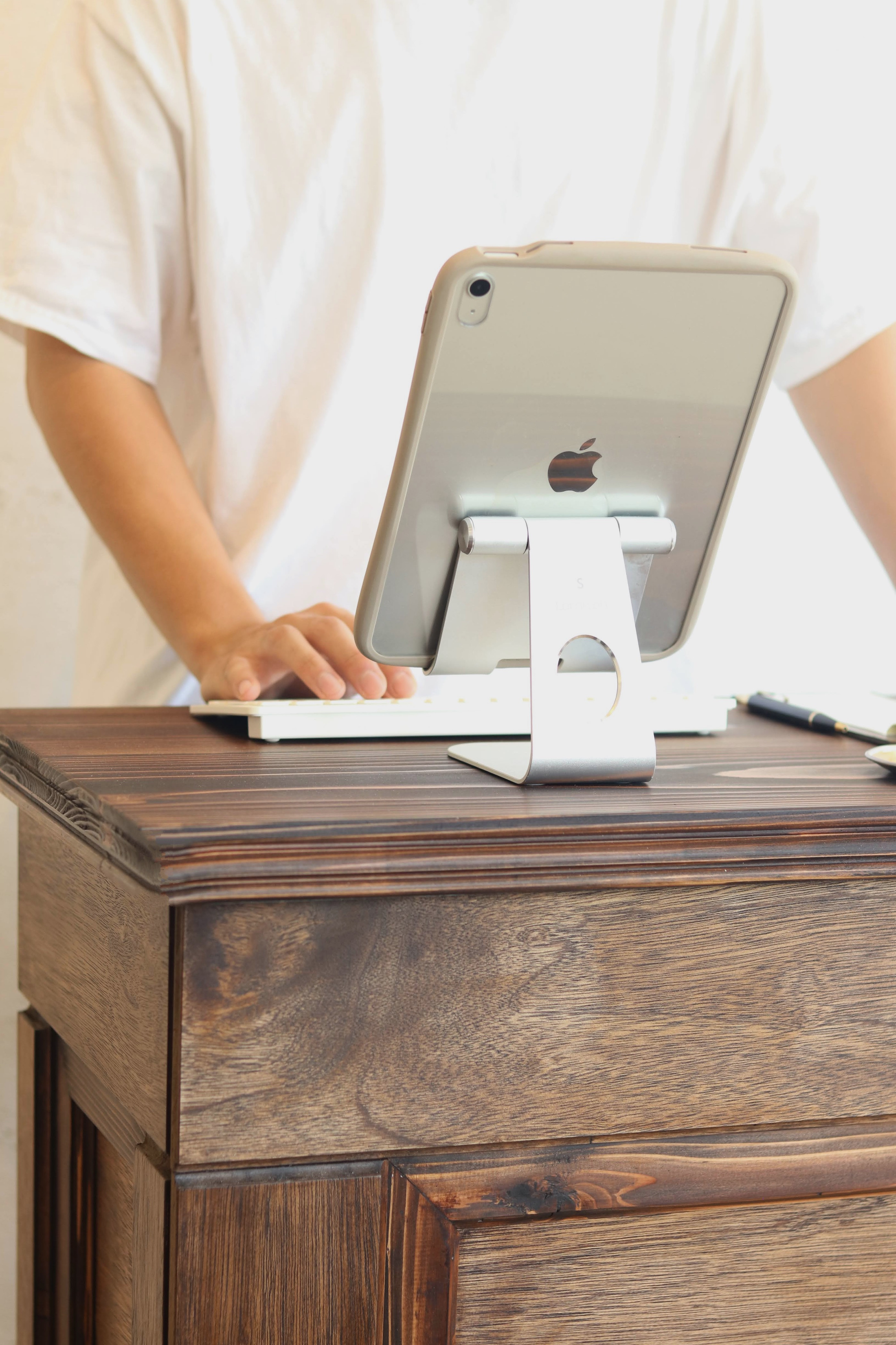 折畳みアンティークレジカウンター 折たたみテーブル プランツスタンド 水槽 商品ディスプレイ 店舗什器 マルシェ