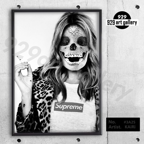 SUPREME type☆オマージュアートインテリアポスター＃325☆ボックス
