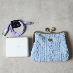 もも・にゃんこ肉球のポーチ 9枚目の画像