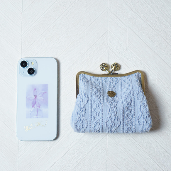 もも・にゃんこ肉球のポーチ 10枚目の画像