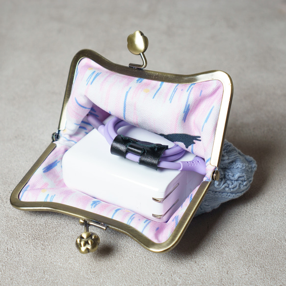 もも・にゃんこ肉球のポーチ 8枚目の画像