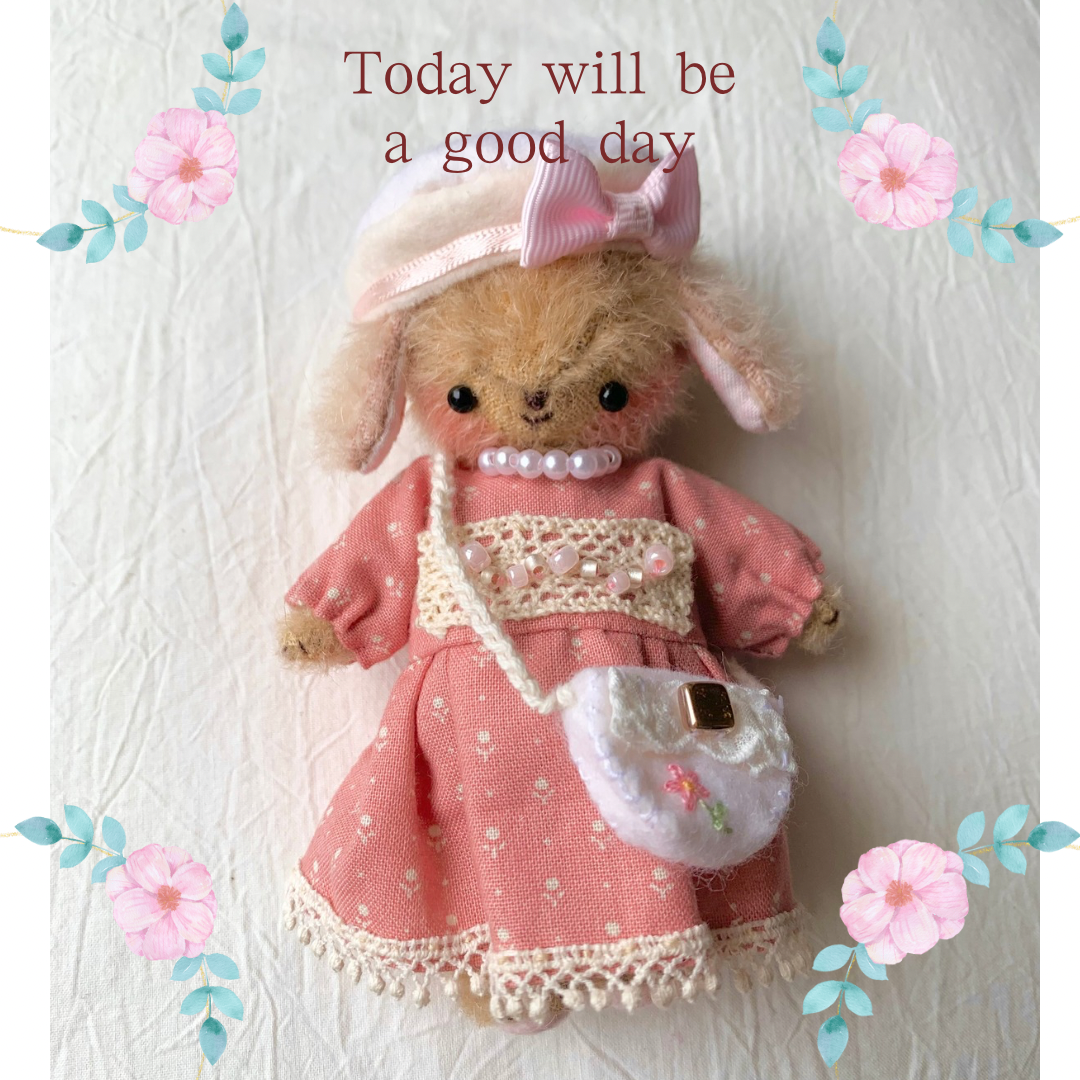 優しいウサギさん♡いつも一緒♡デイジーココさん12㎝