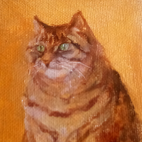 油絵油彩猫3号 油絵油彩猫3号 油絵油彩猫3号