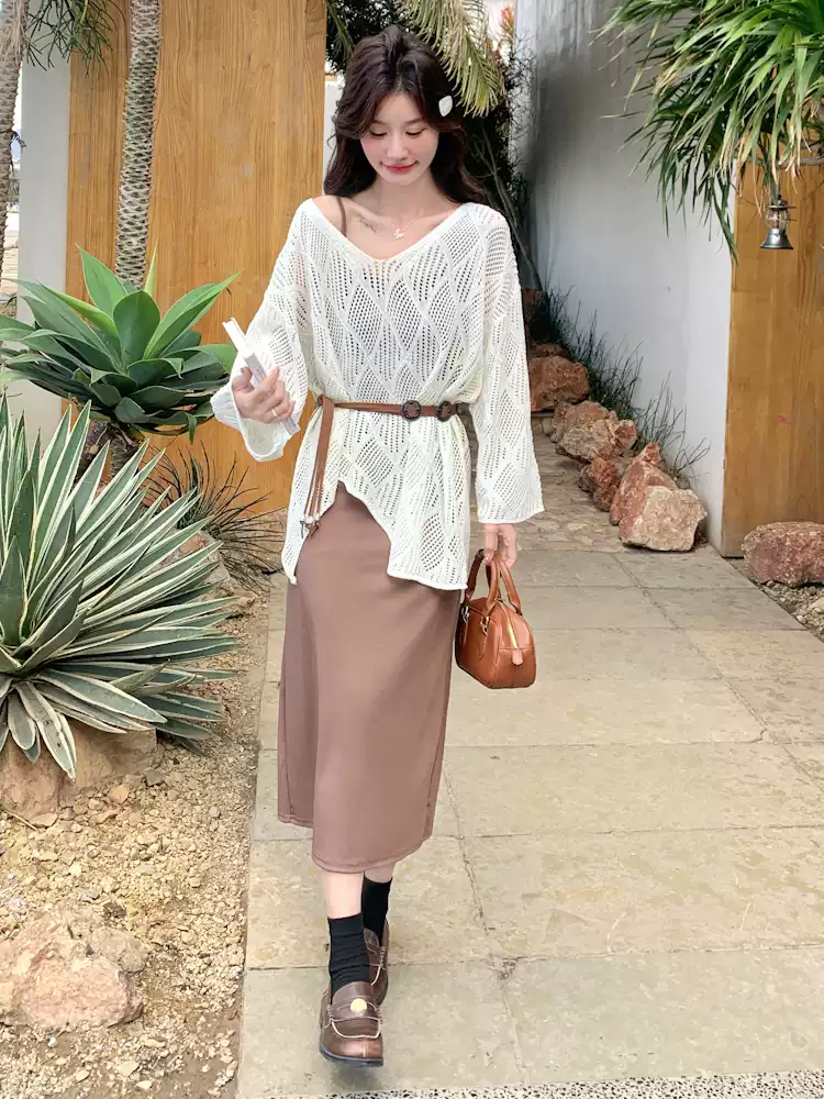 トップスとスカートの2点セット#定番 #人気 やや薄手 結婚式 演奏会 レトロ可愛い 唯一無二 着物ドレス 柔らかい 演