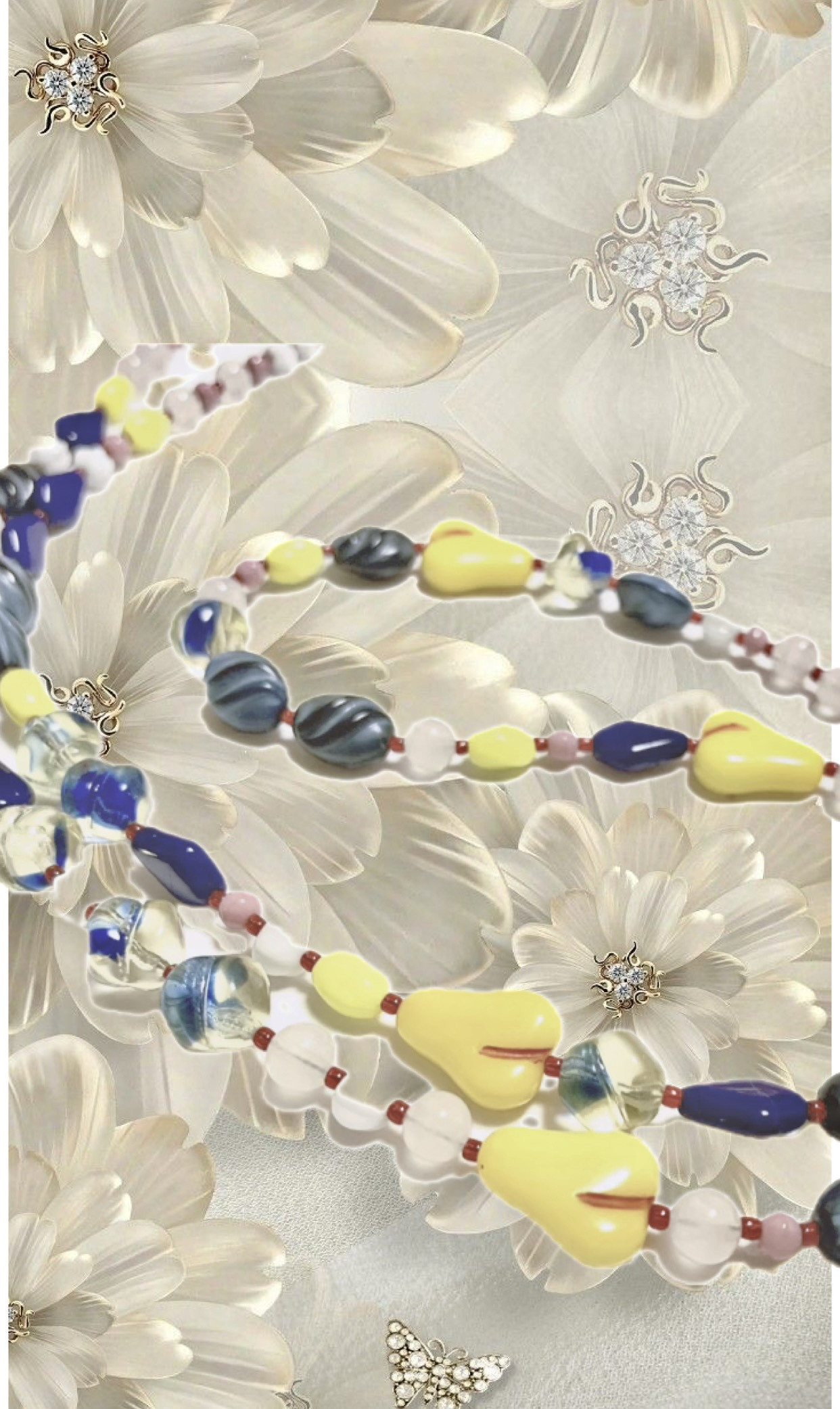 ヨーロピアンロングネックレス