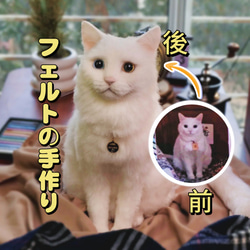 mia 受注商品 ノルウェージャンフォレストキャット 置物 猫 長毛種