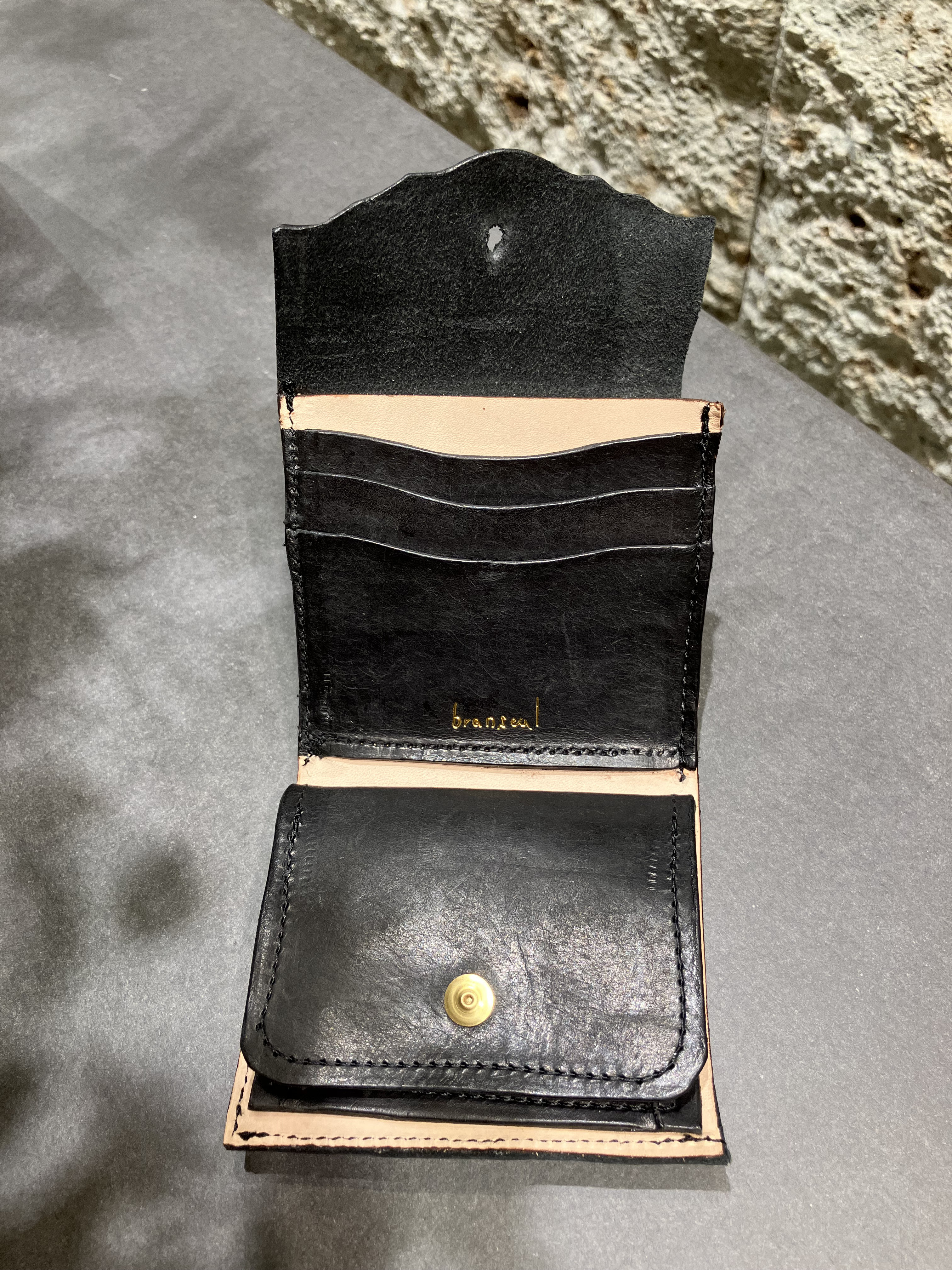 真鍮ギボシコンパクト財布