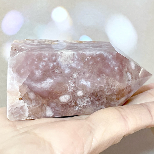 J⭐️月⭐️チェリーブロッサム⭐️ピンク⭐️桜瑪瑙⭐️花瑪瑙⭐️フラワーアゲート⭐️水晶⭐️恋愛 チェリーブロッサムアゲート/桜瑪瑙 - 埼玉県吉川市の天然石専門店