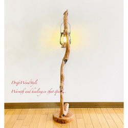 流木インテリア 芸術的で圧倒的な存在感を醸す流木スタンド ランタンやエアプラントを飾れる置物 北欧 照明 N85 12枚目の画像