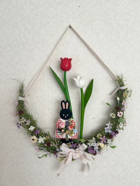 チューリップの壁掛け