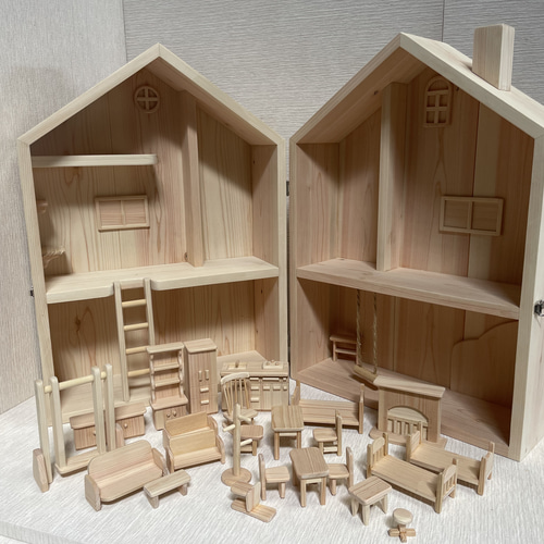 クッキー様＊Jiji ＊ハンドメイド キャスター付き棚＊kyo＊ドールハウス 木製ドールハウス その他家具 かけはし君 通販 16214120｜Creema