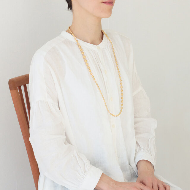 【刺繍 ネックレス】スフィア・プラス80（ラメ）