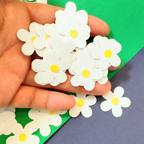 画用紙 熊 カーネーション 花束 メッセージカード 色紙 壁面 アルバム