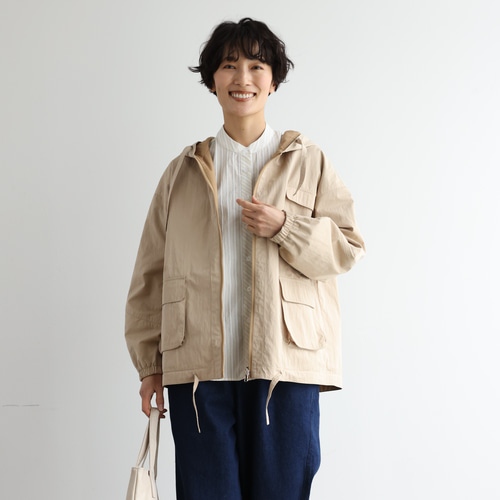 季節を問わず長く愛用いただけるリバーシブル ワークジャケット ライト