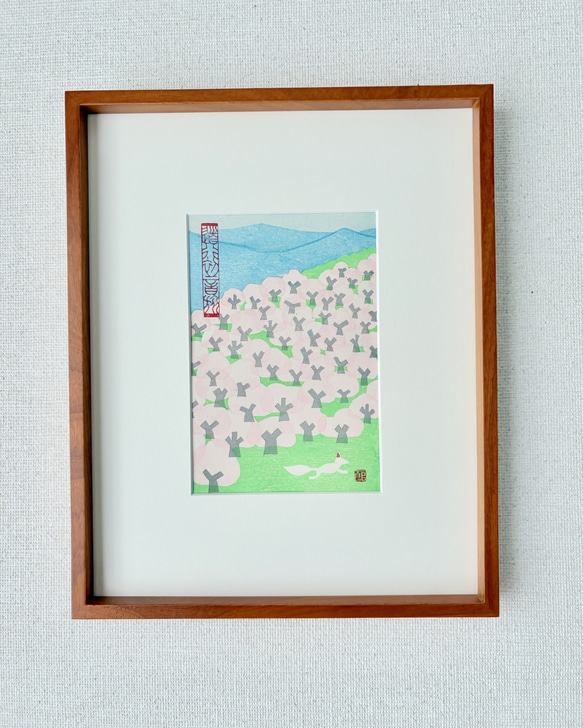 木版画：義経千本桜より道行初音旅 1枚目の画像