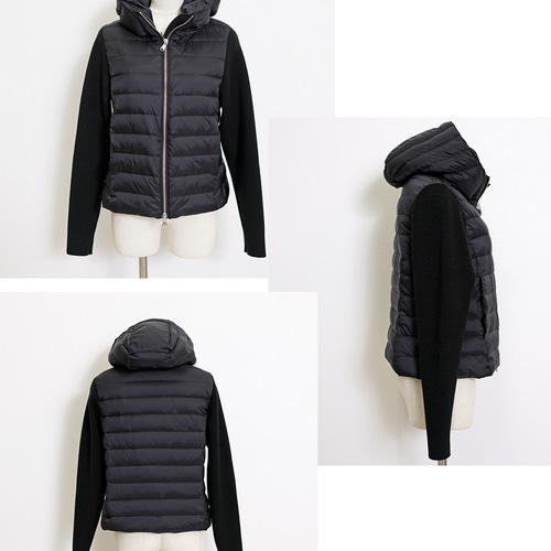 クリーマ1位！圧倒的！新作！】ニット袖 フード付き ショート