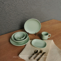 ミニチュアドールハウス用 ミニチュアカラフルな茶碗お皿7点セット 全2