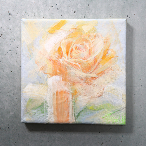 アクリル画　花の絵 アクリル画【花】Acrylic painting【Flower】 - YouTube