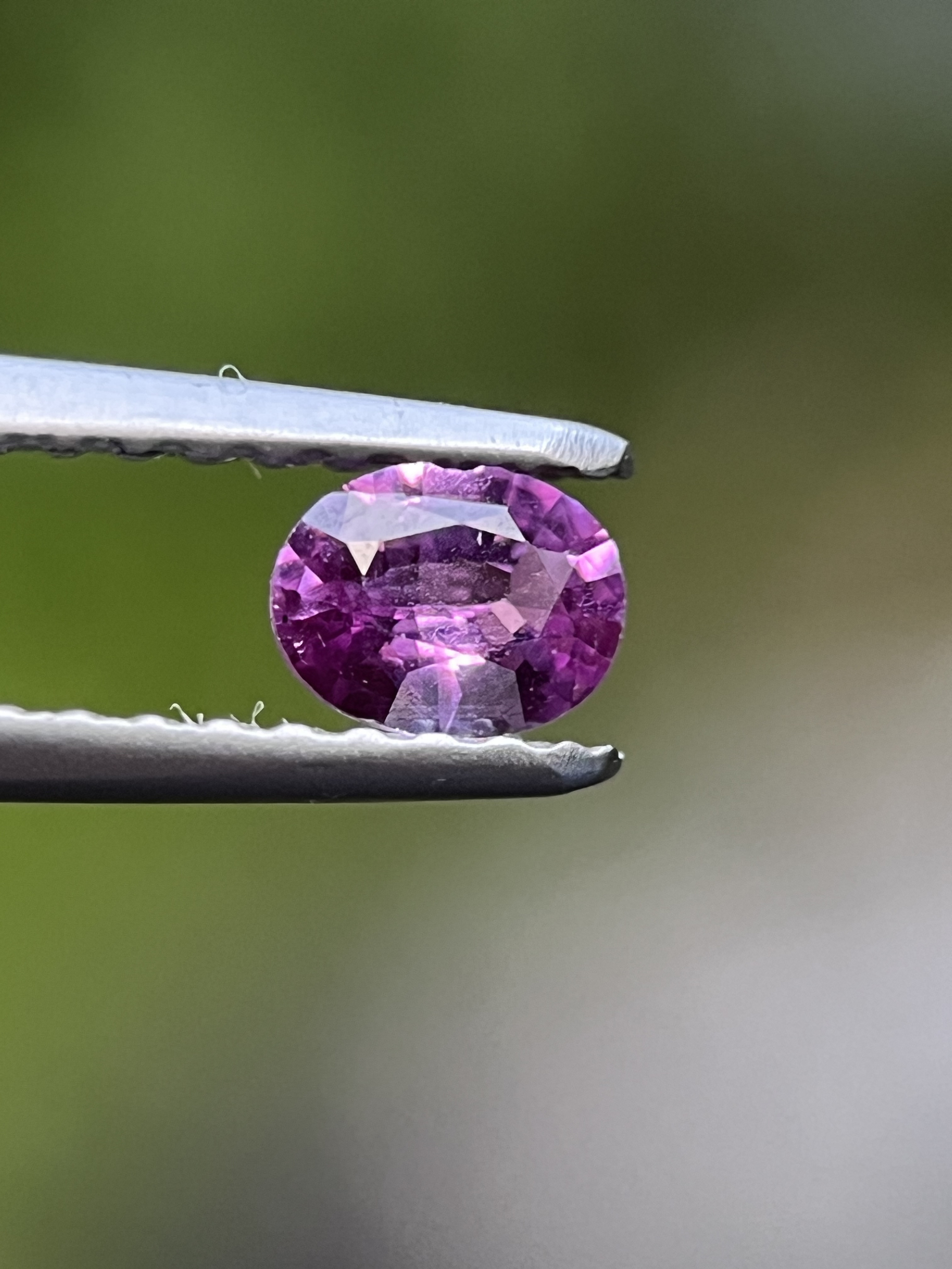非加熱ピンクサファイア 0.2ct 4.3x3.3mm pinkSapphire