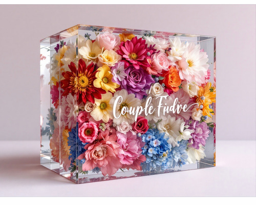 ウェディングブーケ　新品未使用 ブルー ＆ ホワイト の ウェディング ブーケ ns883 アーティ