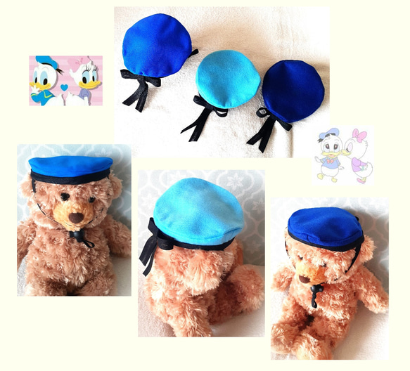 犬用帽子　ハンドメイド　まりのです。 125s06_08.jpg