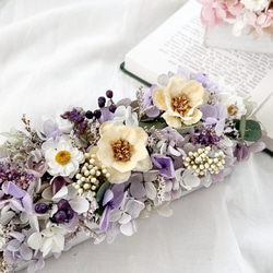 選べる2色　バトンアレンジ　ギフト　プリザーブドフラワー　誕生日　結婚祝い　花　アレンジメント 8枚目の画像